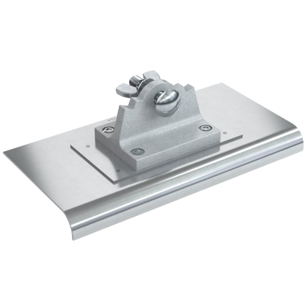 Walk Edger, Stainless Steel Flip Flop 8 X 4", 1/2" Radius 5/8" Lip